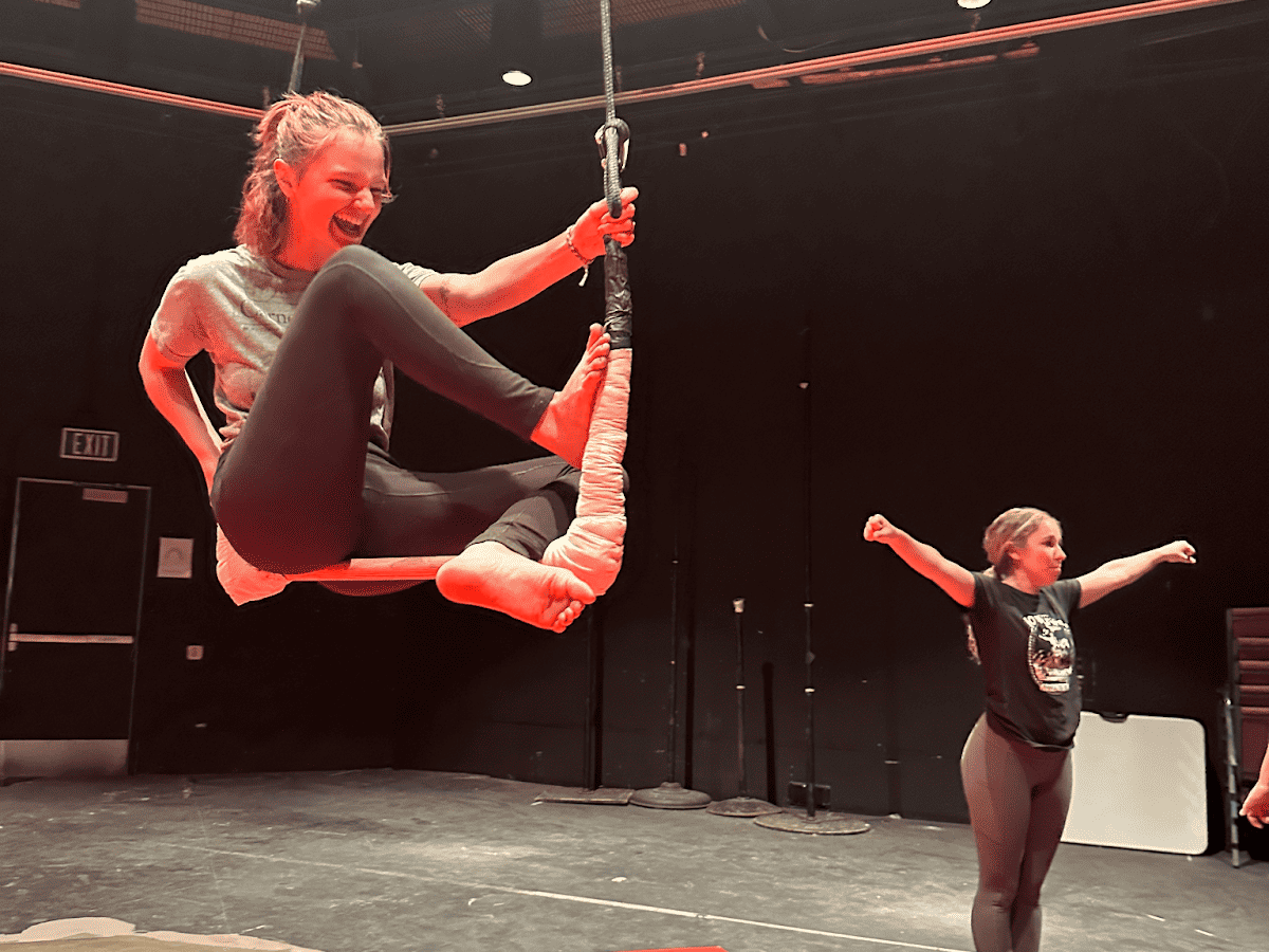 Photo feature: Western students take artful flight in special trapeze course